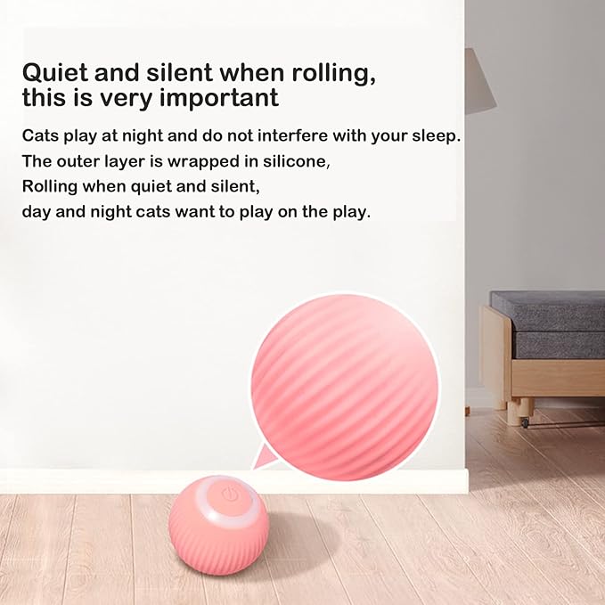 Rollie Ball - Interactive Cat Toy